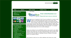 Desktop Screenshot of easistat.rubberstampsdesigner.co.uk